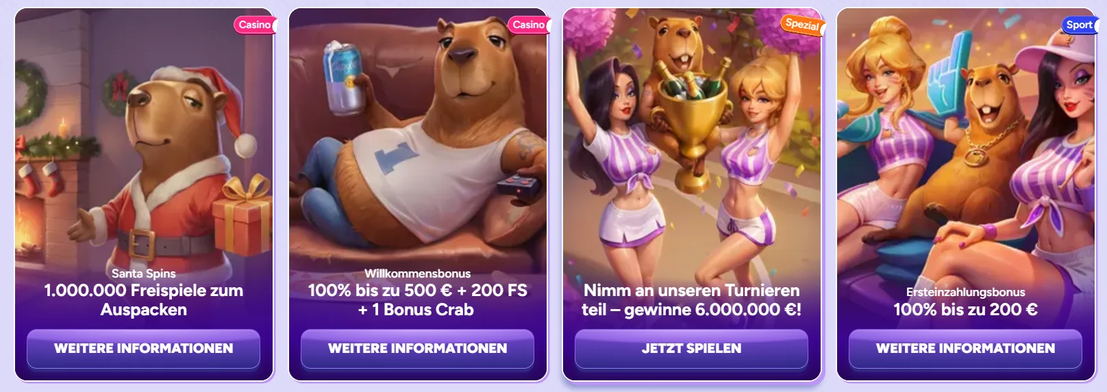 Spinbara Casino-Boni